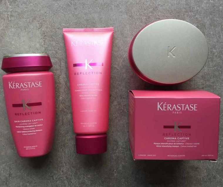 Før og efter med Kérastases Reflection Før og efter med Kérastases Reflection