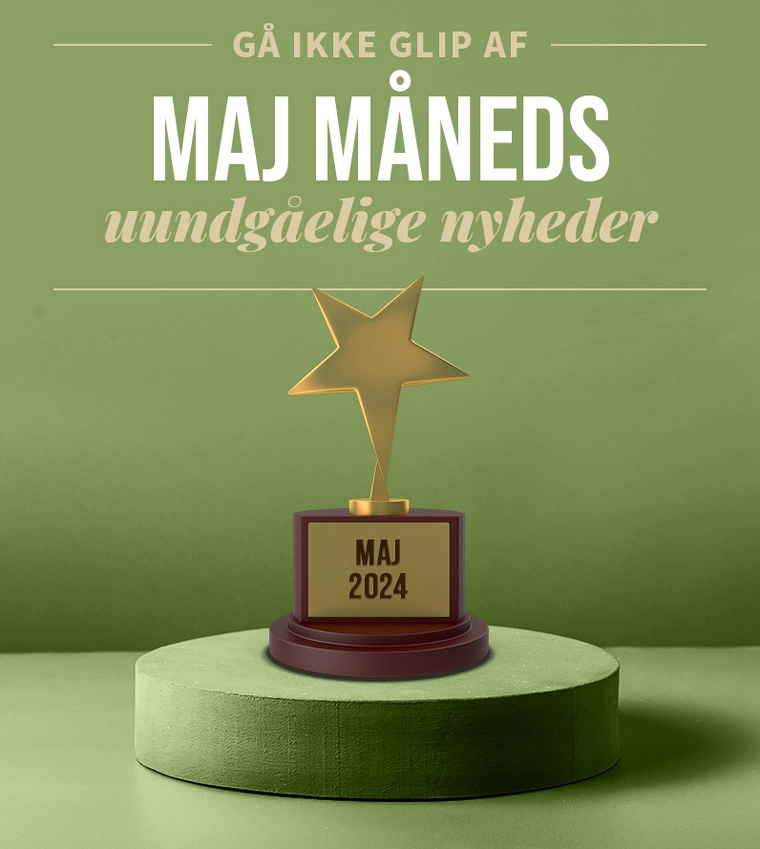 Maj måneds nyheder Maj måneds nyheder