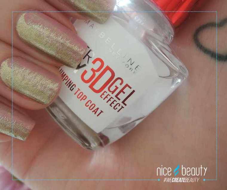Fan brush nail art Fan brush nail art