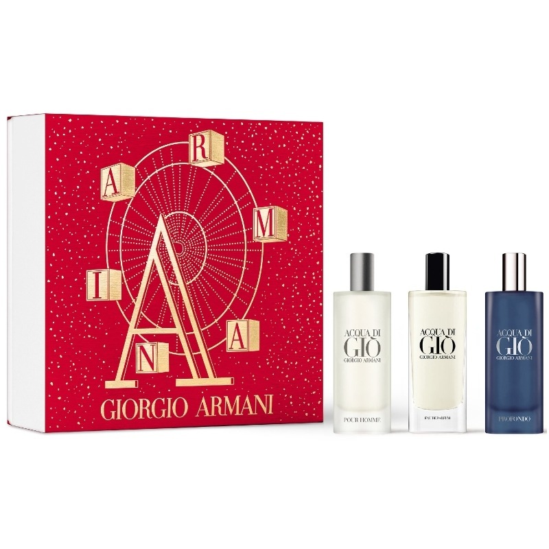 Giorgio Armani Acqua Di Gi Miniature Gift Set Limited Edition