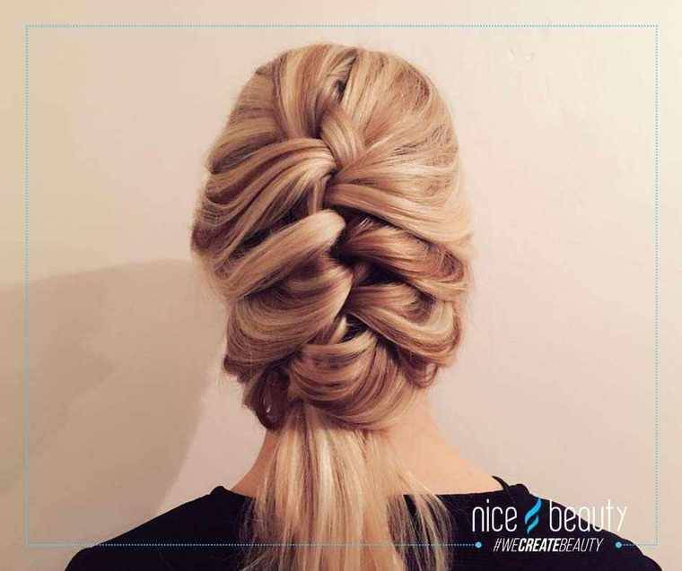 Een nieuwe manier om het haar te vlechten!