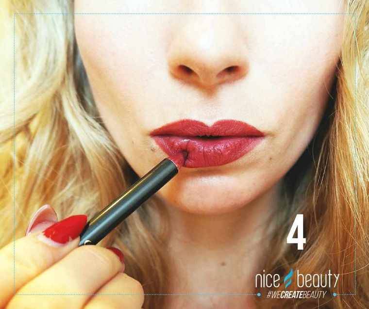 Vakre røde lepper med Jane Iredale.