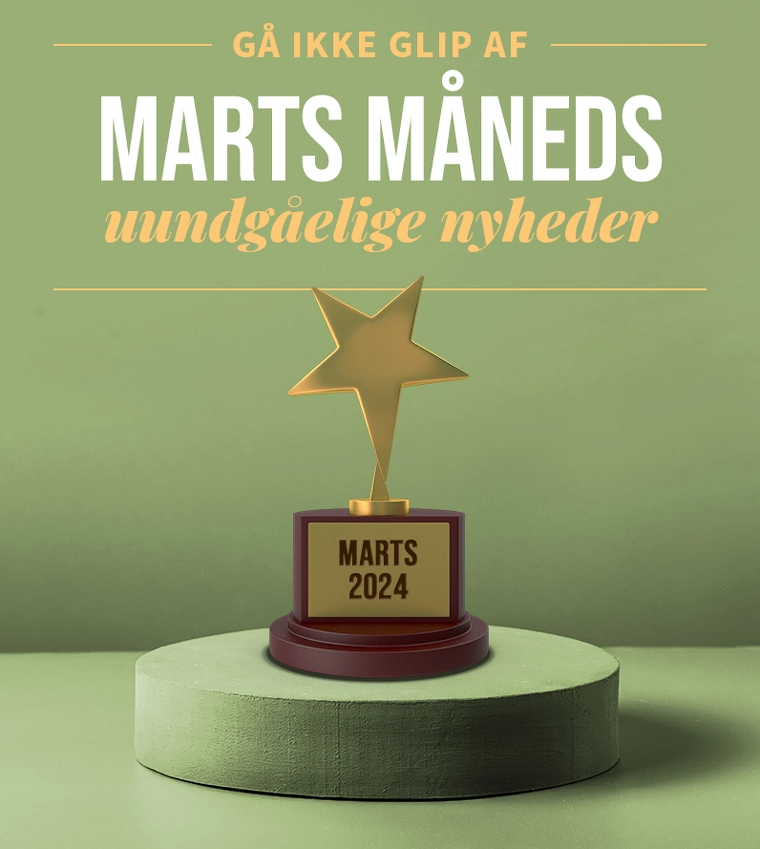 Marts måneds uundgåelige nyheder