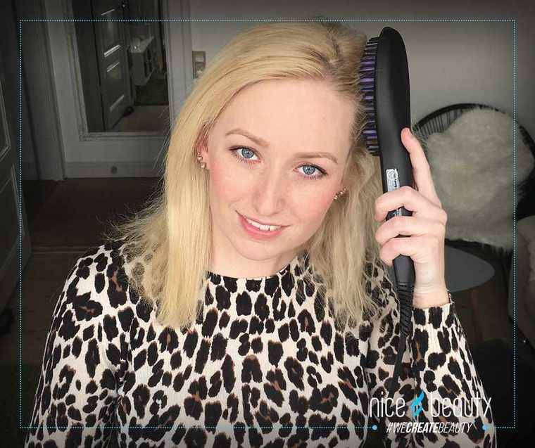 Soepele krullen met de Dafni haarborstel