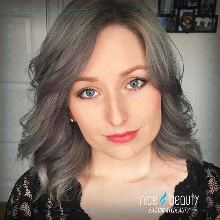 Granny Hair mit Direct Colour