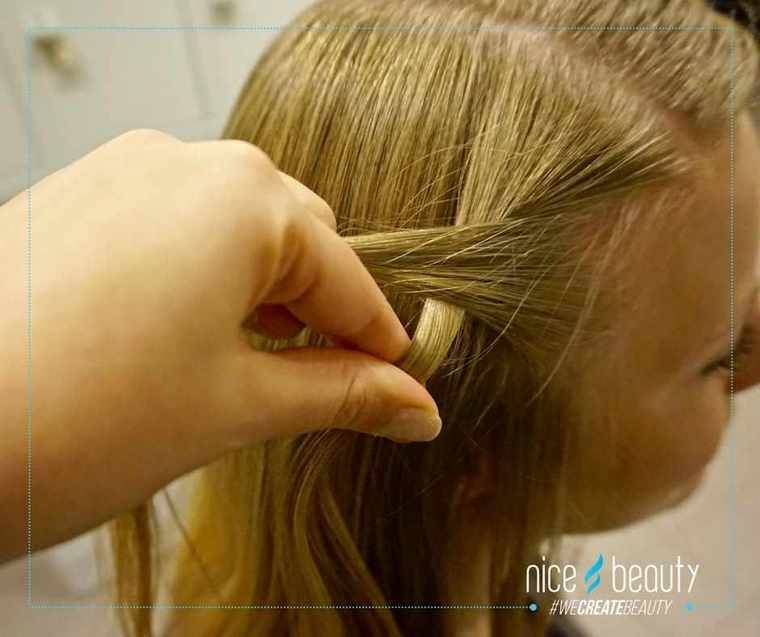 Wasserfall-Flechten in 8 einfachen Schritten