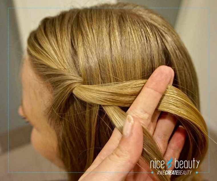 Wasserfall-Flechten in 8 einfachen Schritten