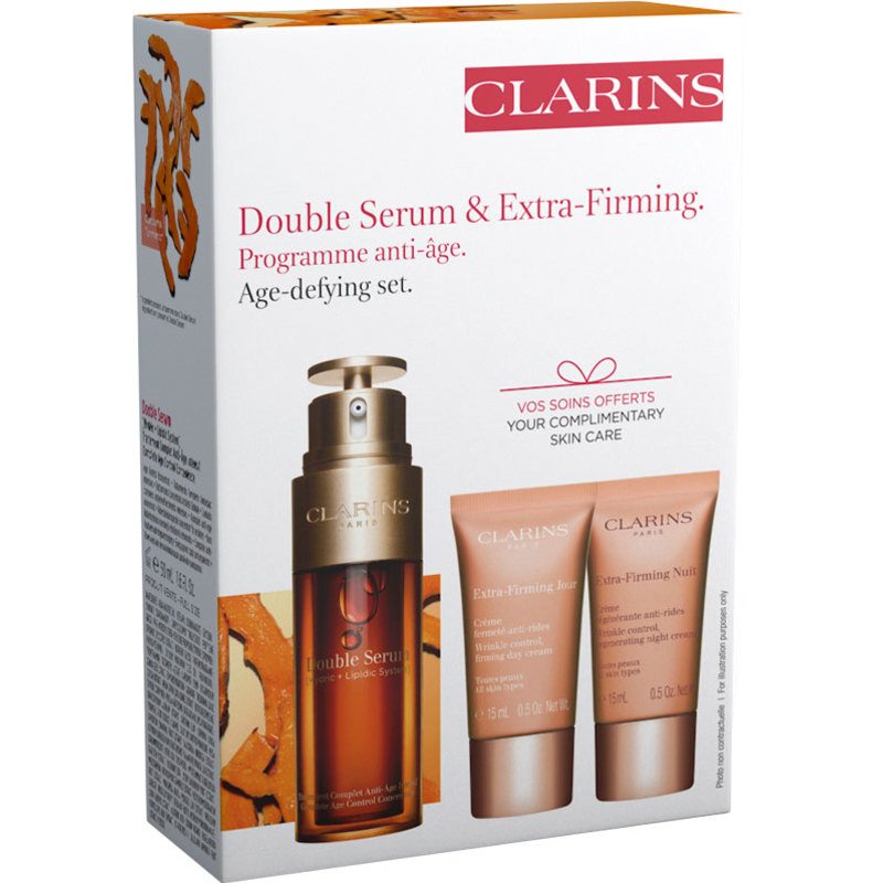 Clarins Double Serum & Extra-Firming Gift Set (Limited Edition) thumbnail