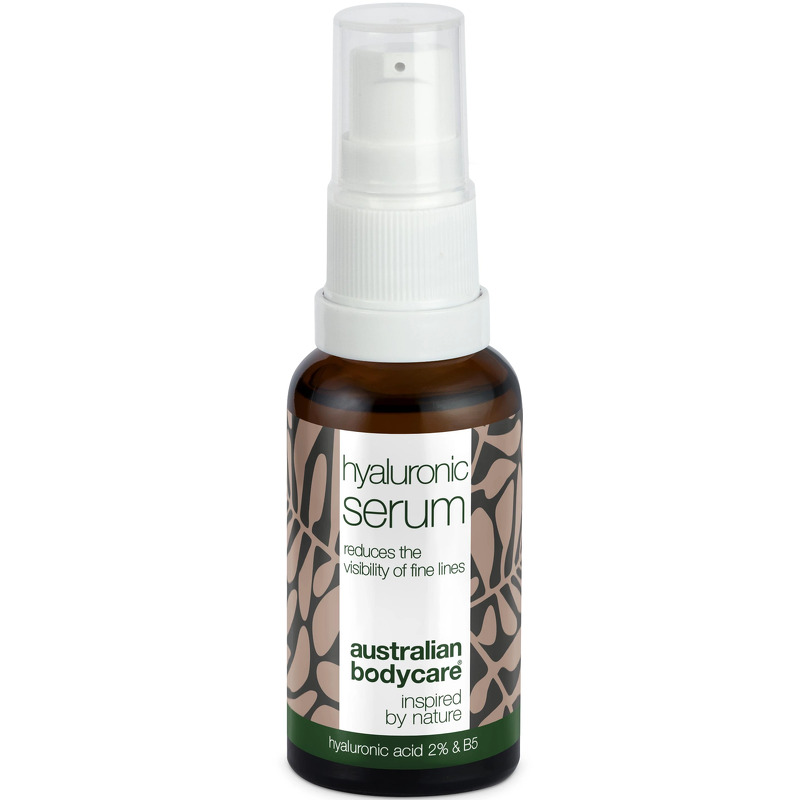 Hyaluronsyre Serum 2% - Intens fugt med B5-vitamin â Hyaluronsyre Serum 2% giver dyb fugt, reducerer fine linjer og efterlader huden glat og smidig. Perfekt til alle hudtyper. - 1 stk.