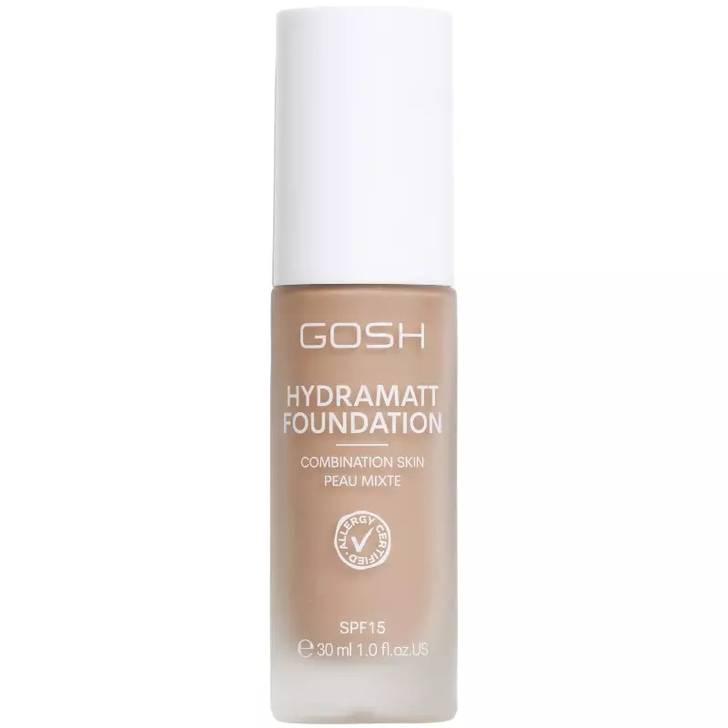Gosh Hydramatt Foundation Combination Skin Peau Mixte 012N Medium Dark 30 ml