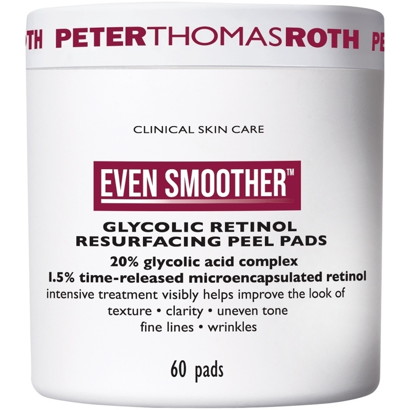 Peter Thomas Roth Even Smoother Glycolic Retinol Resurfacing Peel Pads 60 Pieces thumbnail