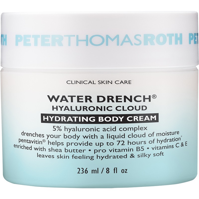 Se Peter Thomas Roth Water Drench Hyaluronic Cloud Hydrating Body Cream 236 ml hos NiceHair.dk