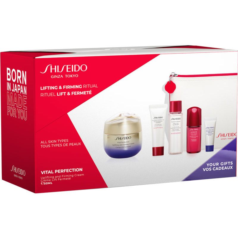 Shiseido Vital Perfection Uplifting & Firming Cream Gift Set (Limited Edition) thumbnail