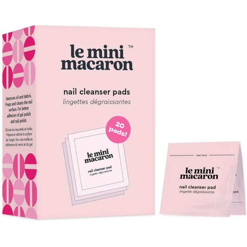 Le Mini Macaron Nail Cleanser Pads