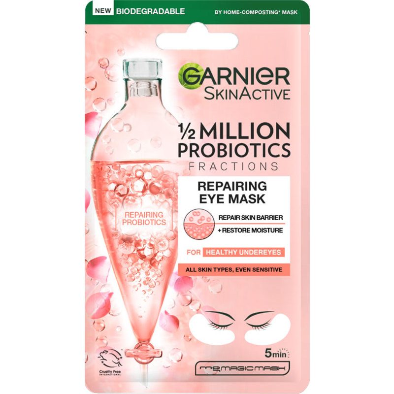 Garnier Skinactive 1/2 Million Probiotics Fractions Repairing Eye Mask 1 Piece thumbnail