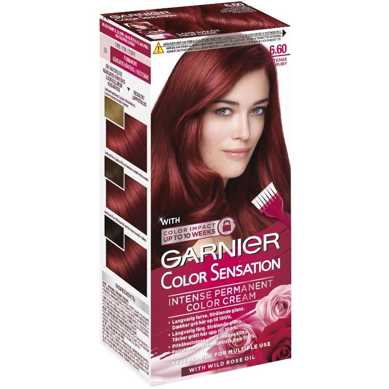 Garnier Color Sensation Intense Permanent Color - 6.60 Intense Ruby thumbnail