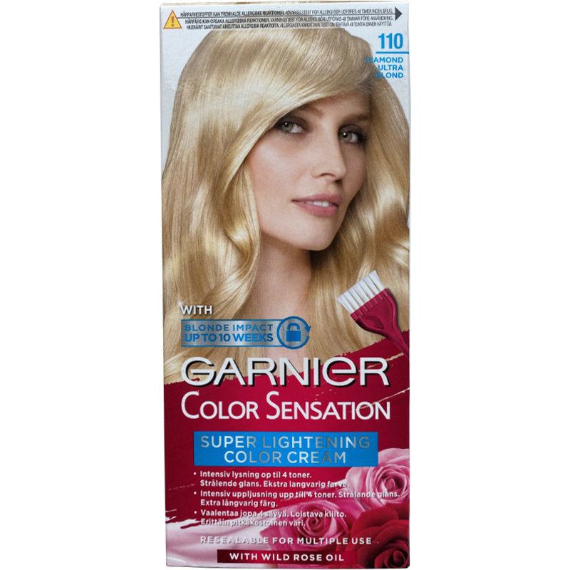 Garnier Color Sensation Super Lightening Permanent Color - 110 Diamond Ultra Blond thumbnail