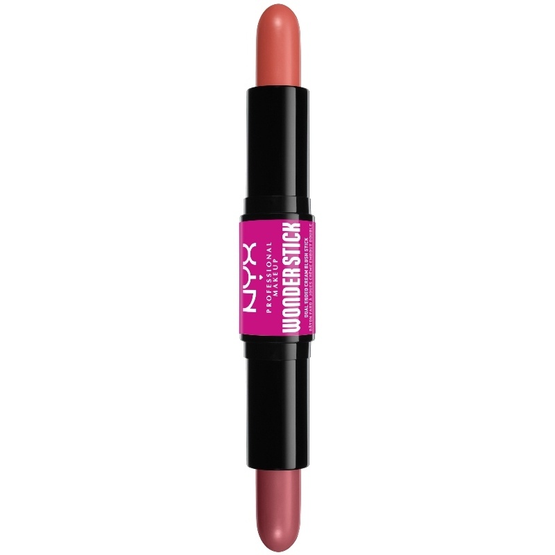 NYX Prof. Makeup Wonder Stick Dual-Ended Cream Blush Stick 8 gr. - 02 Honey Orange + Rose thumbnail