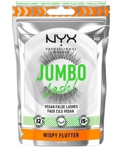 NYX Prof. Makeup Jumbo Lash! Vegan False Lashes 10 gr.- 03 Wispy Flutter