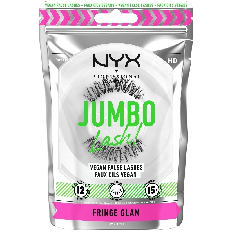 NYX Prof. Makeup Jumbo Lash! Vegan False Lashes 10 gr. - 04 Fringe Glam thumbnail