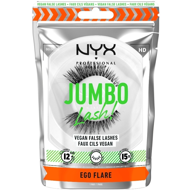 NYX Prof. Makeup Jumbo Lash! Vegan False Lashes 10 gr. - 05 Ego Flare