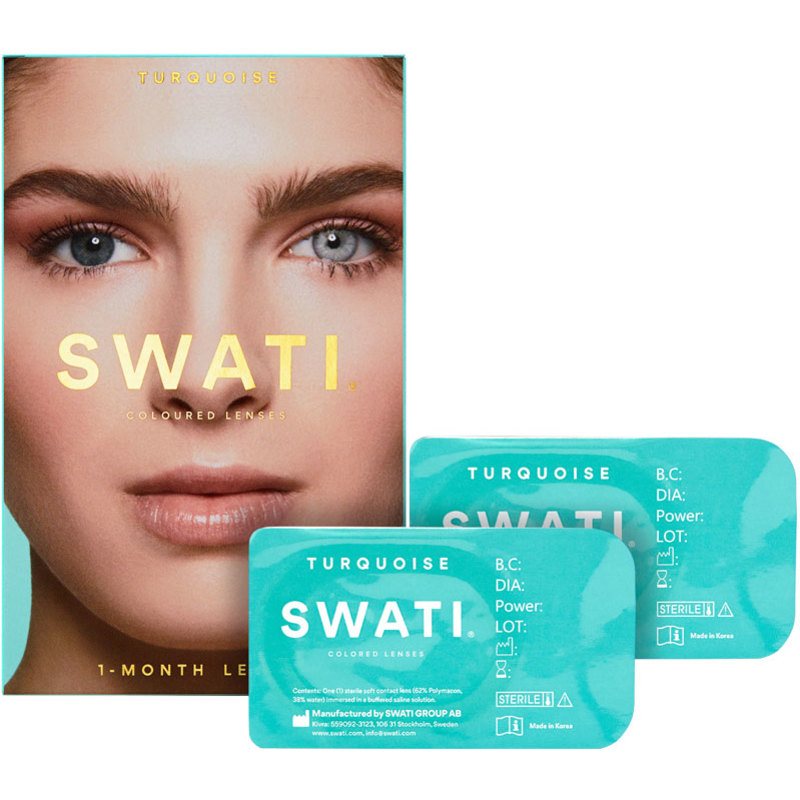 SWATI Cosmetics 1 Month Lenses - Turquoise thumbnail