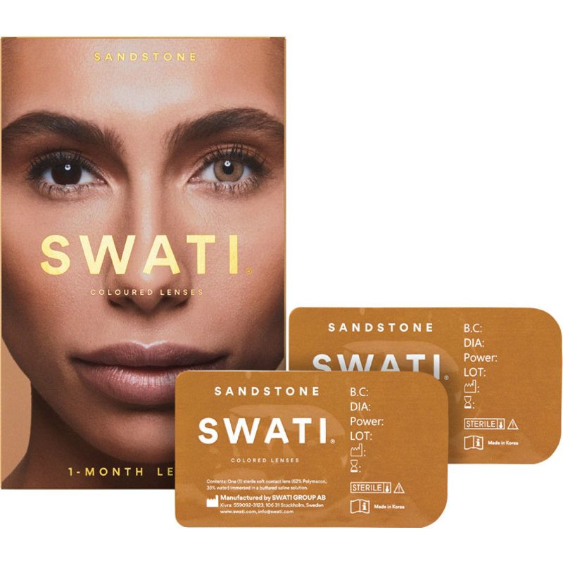 SWATI Cosmetics 1 Month Lenses - Sandstone thumbnail