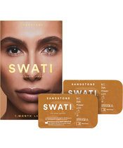 SWATI Cosmetics 1 Month Lenses - Sandstone