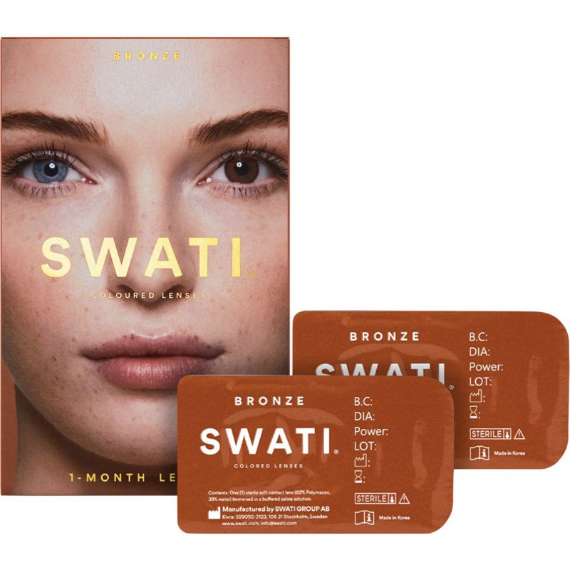 SWATI Cosmetics 1 Month Lenses - Bronze thumbnail