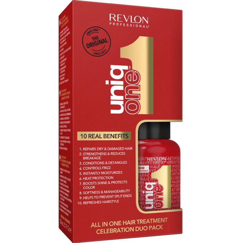 Revlon Uniq One All In One Hair Treatment Duo Pack (Limited Edition) thumbnail