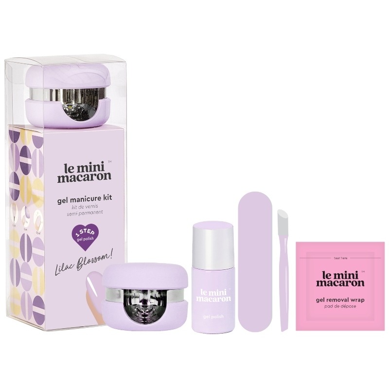 Le Mini Macaron Gel Manicure Kit - Lilac Blossom thumbnail