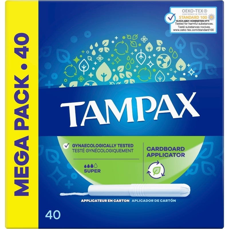 Tampax Tampons 40 Pieces - Super thumbnail