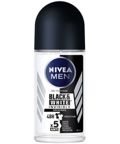 Nivea Men Black & White Invisible Roll-On 50 ml