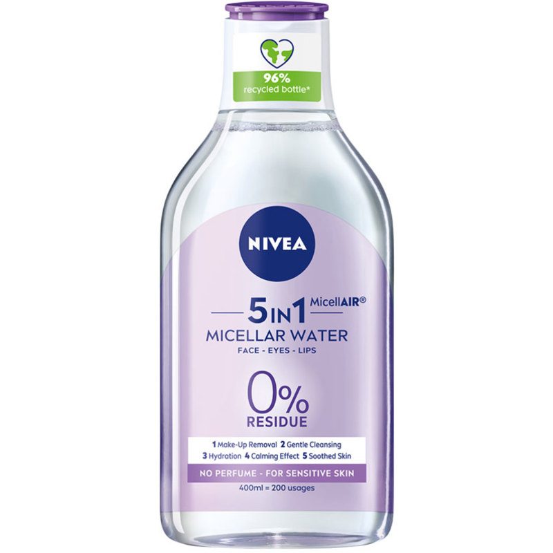 Nivea MicellAIR 5-in-1 Micellar Water Sensitive Skin 400 ml thumbnail