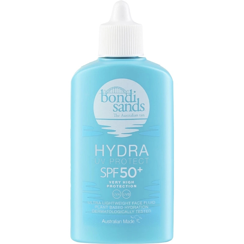 Se Bondi Sands Hydra UV Protect SPF 50+ Face Fluid 40 ml hos NiceHair.dk
