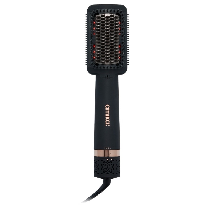 amika: Double Agent 2-In-1 Straightening Blow Dryer Brush