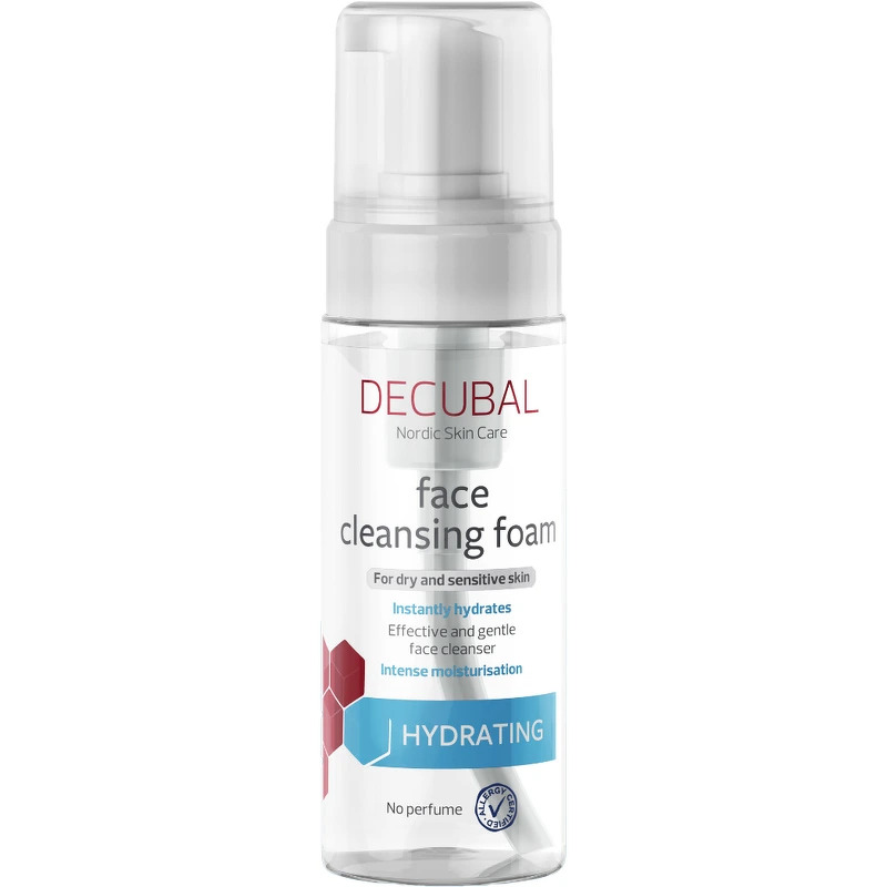 Decubal daily face wash for dry and sensitive skin no perfume 150ml