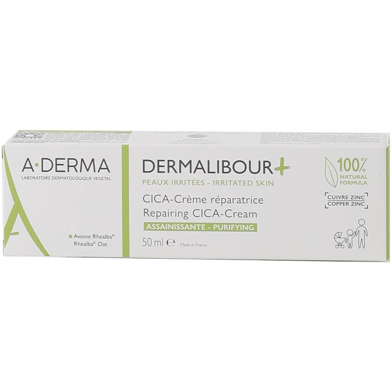A-Derma Dermalibour+ Repairing Cica-Cream 50 ml thumbnail