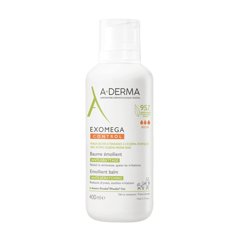 A-DERMA Exomega Control Balm 400 ml