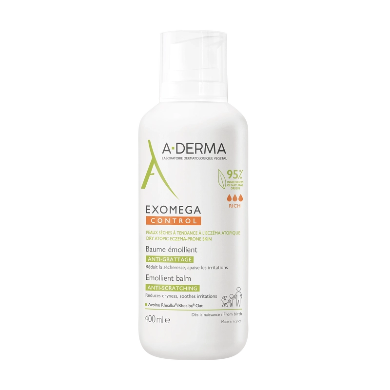 A-DERMA Exomega Control Balm 400 ml billede