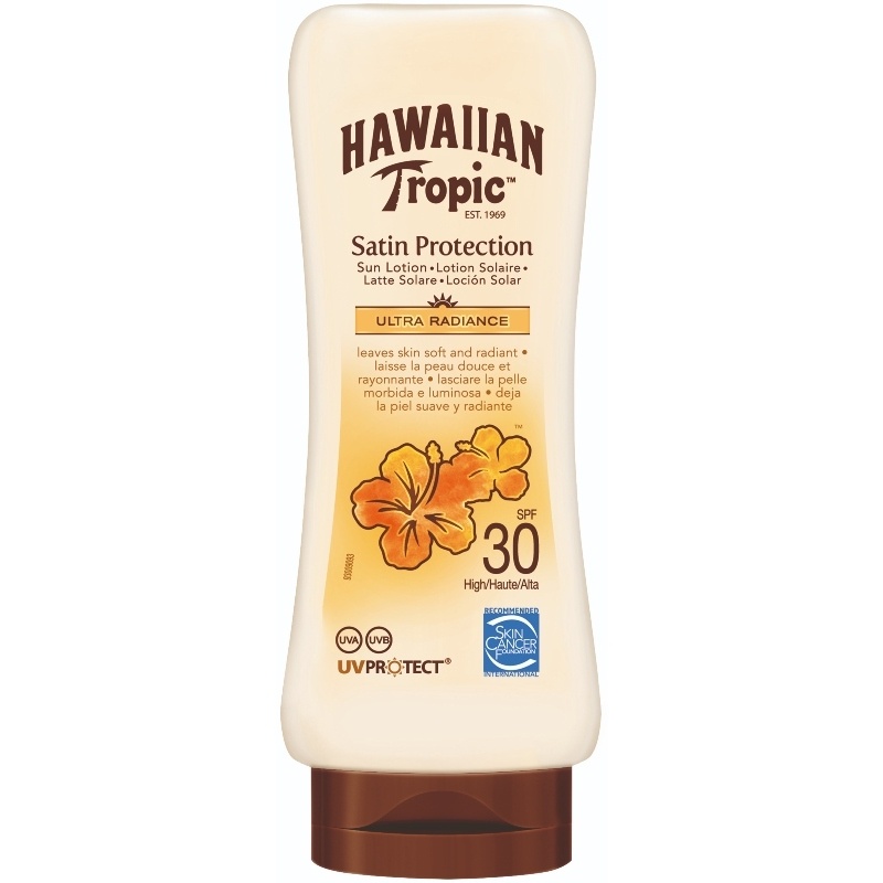 Hawaiian Tropic Satin Protection Sun Lotion SPF 30 180 ml thumbnail
