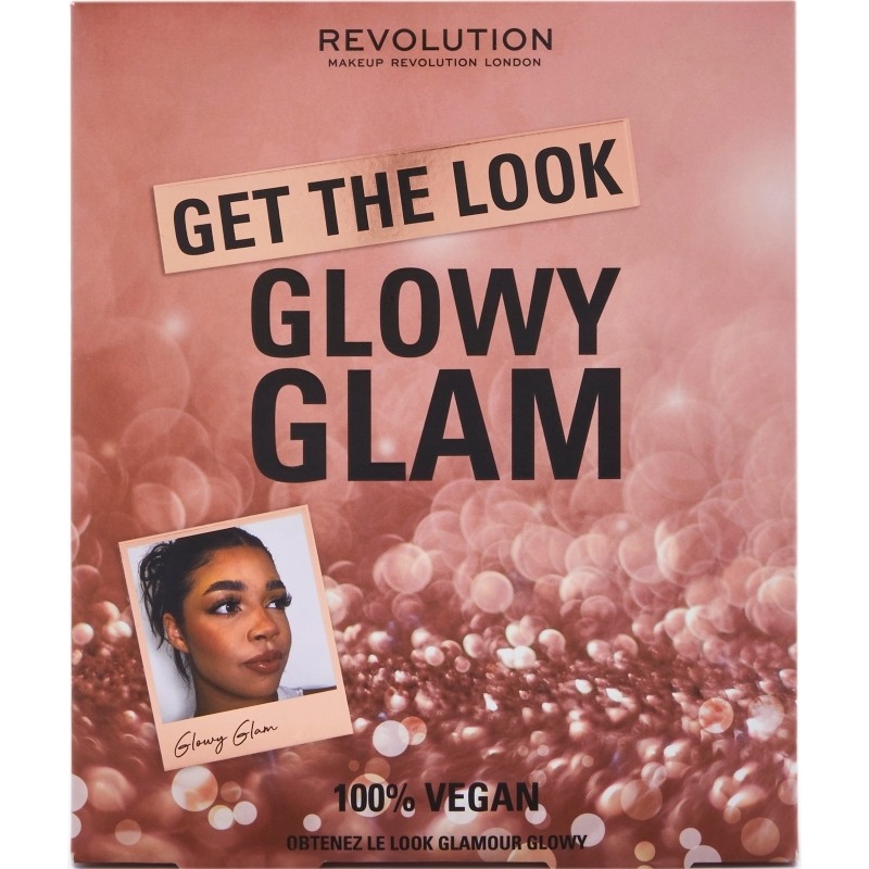 Makeup Revolution Get The Look: Glowy Glam Gift Set (Limited Edition)