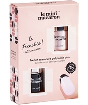 Le Mini Macaron Le Frenchie French Manicure Gel Polish Duo