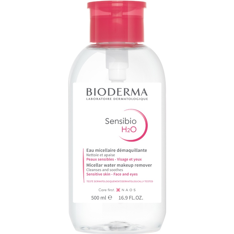Billede af Bioderma Sensibio H2O Micellar Water W. Pump 500 ml (Limited Edition)