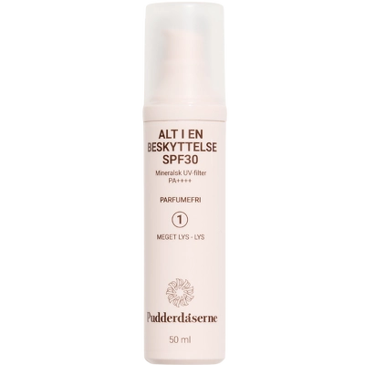 Pudderdåserne Alt I En Beskyttelse SPF 30 - 50 ml