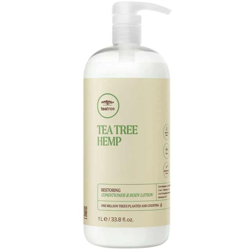 Paul Mitchell Tea Tree Hemp Restoring Conditioner & Body Lotion 1000 ml