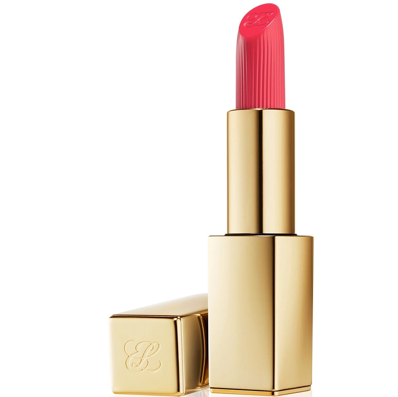 Se Estee Lauder Pure Color Lipstick Creme 3,5 gr. - 320 Defiant Coral hos NiceHair.dk