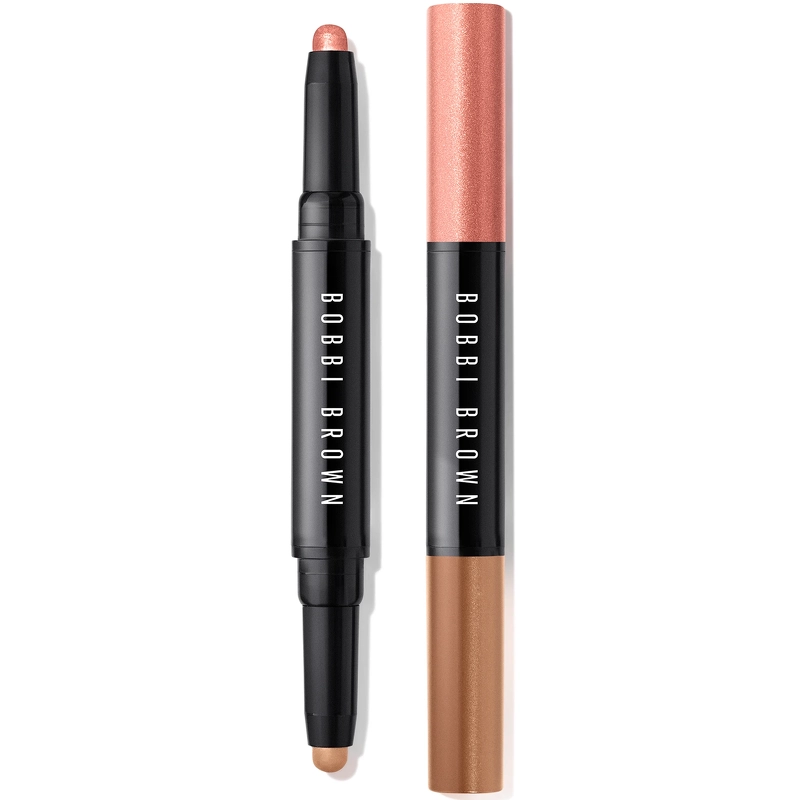 Se Bobbi Brown Dual-Ended Long-Wear Cream Shadow Stick 1,6 gr. - Pink Copper-Cashew hos NiceHair.dk