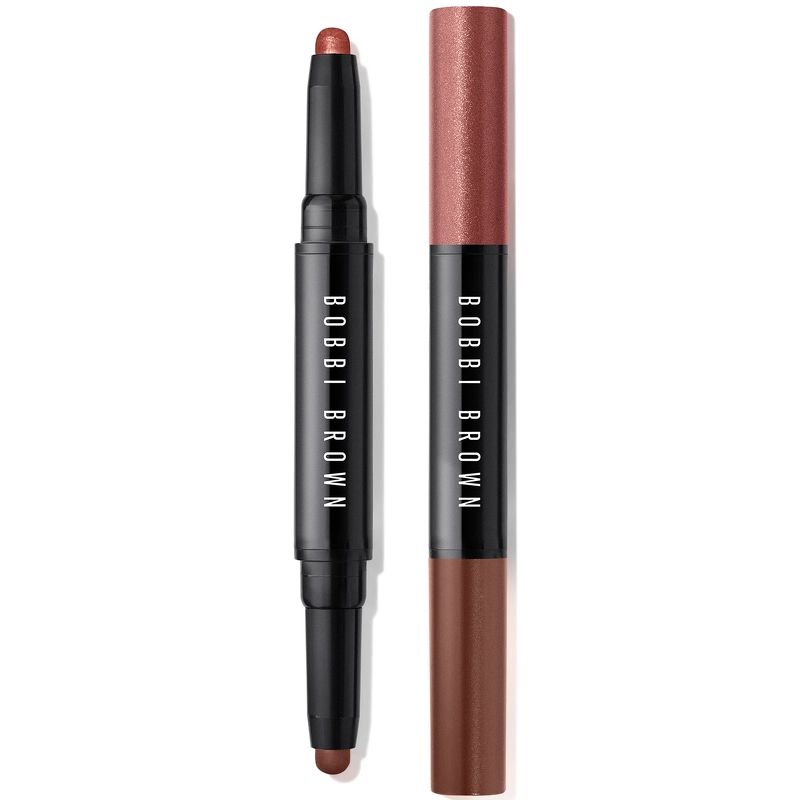 Se Bobbi Brown Dual-Ended Long-Wear Cream Shadow Stick 1,6 gr. - Rusted Pink-Cinnamon hos NiceHair.dk