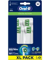 Oral-B Cross Action Brush Heads 6 Pieces